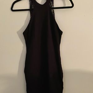 short bodycon lace dress